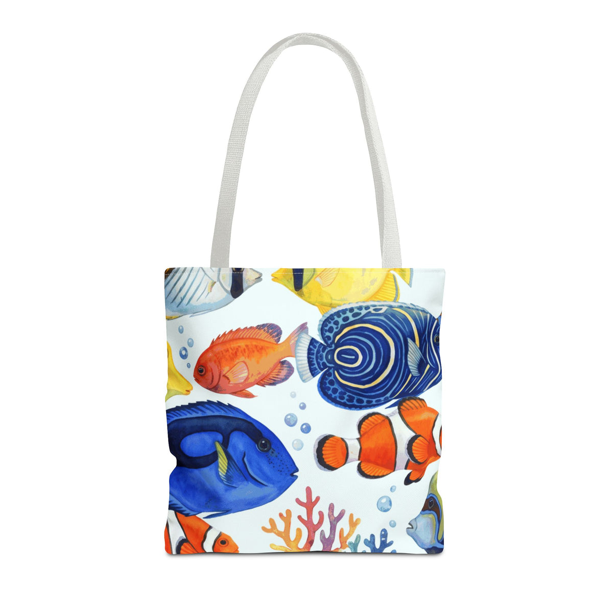 Tropical Reef Fish Hawaiian All-Over Tote Bag