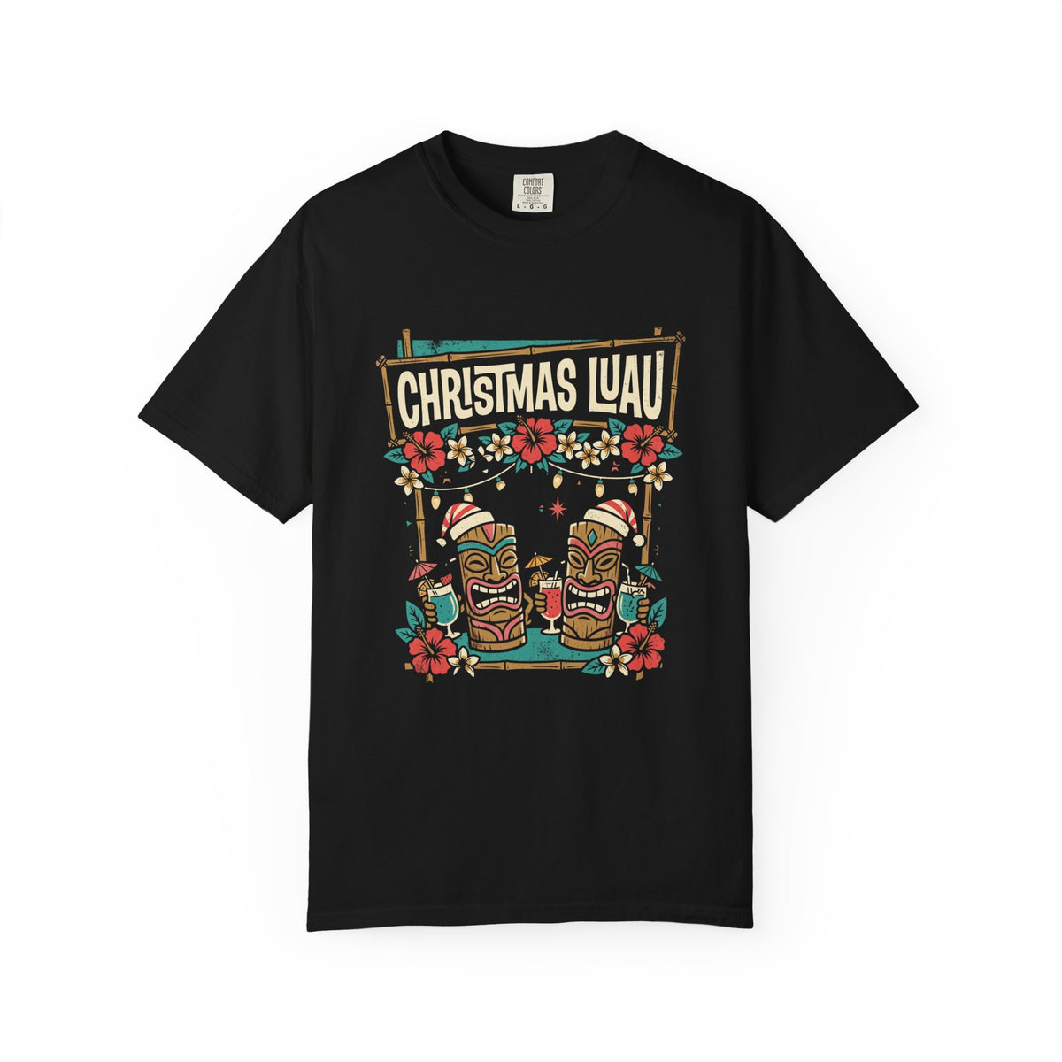 Christmas Luau Hawaiian Christmas T-Shirt