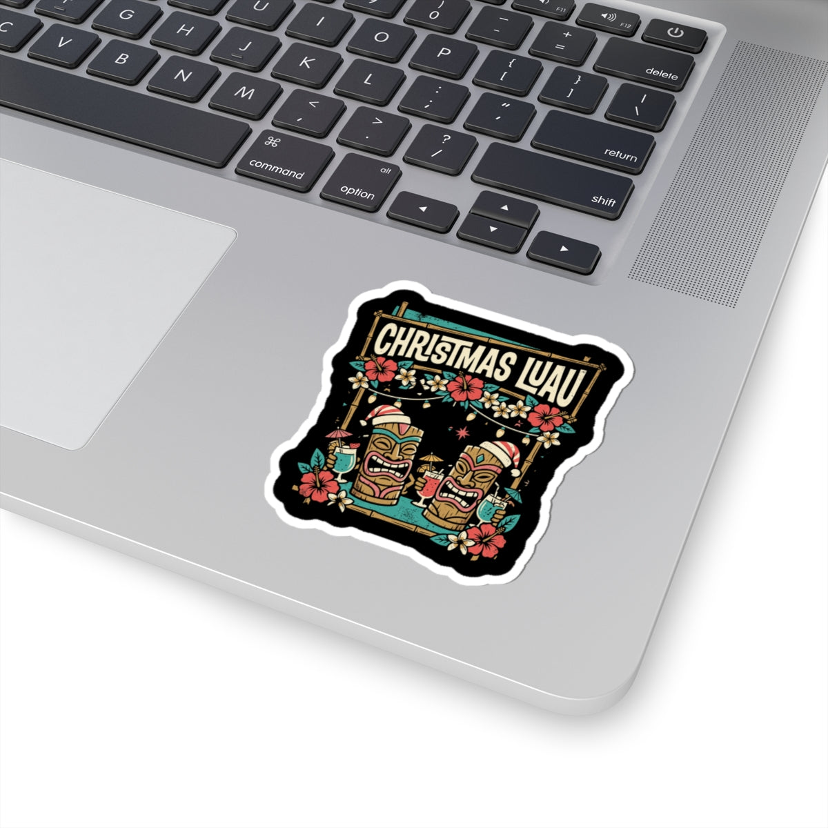 Christmas Luau Hawaiian Christmas Sticker