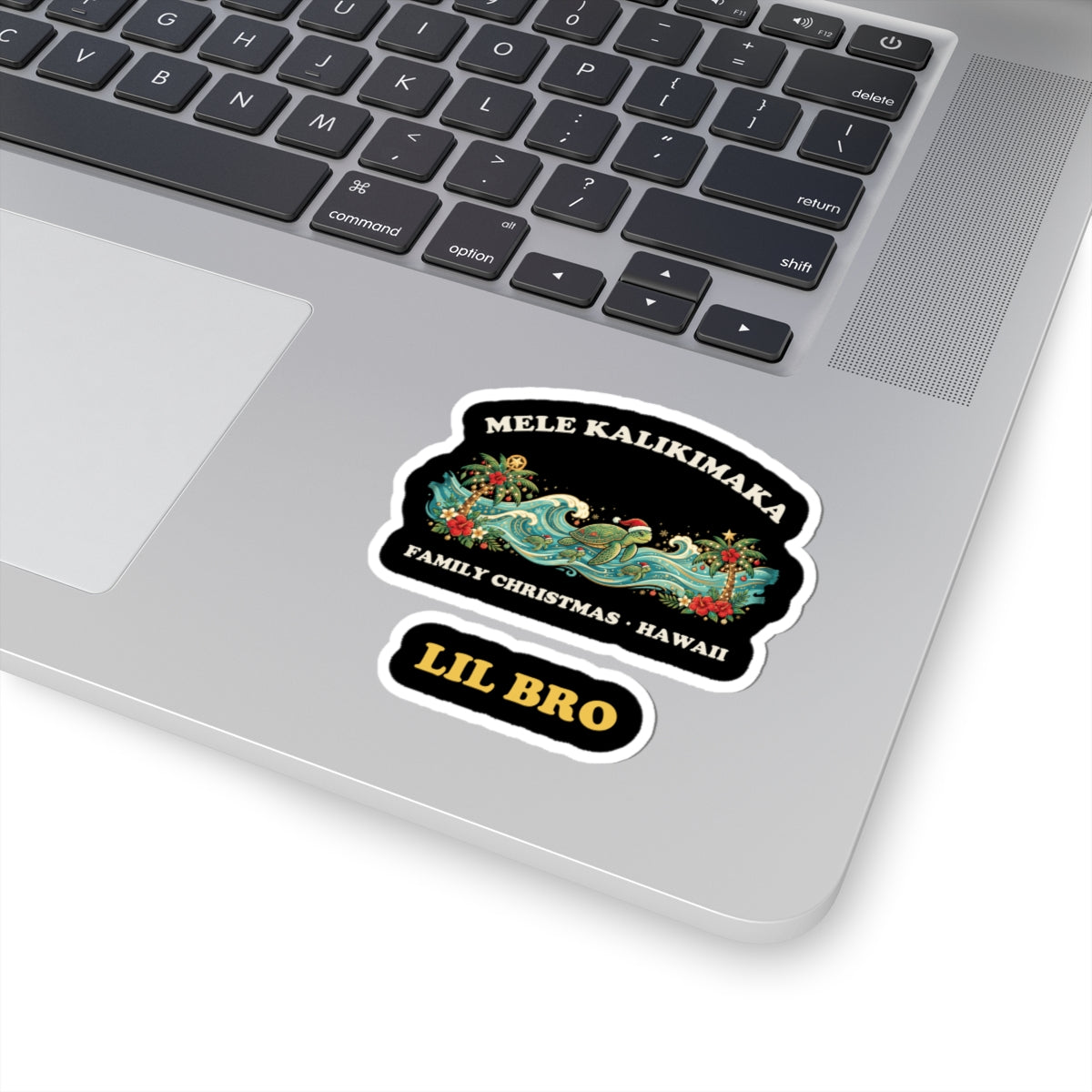 Mele Kalikimaka Family Christmas Lil Bro Sticker