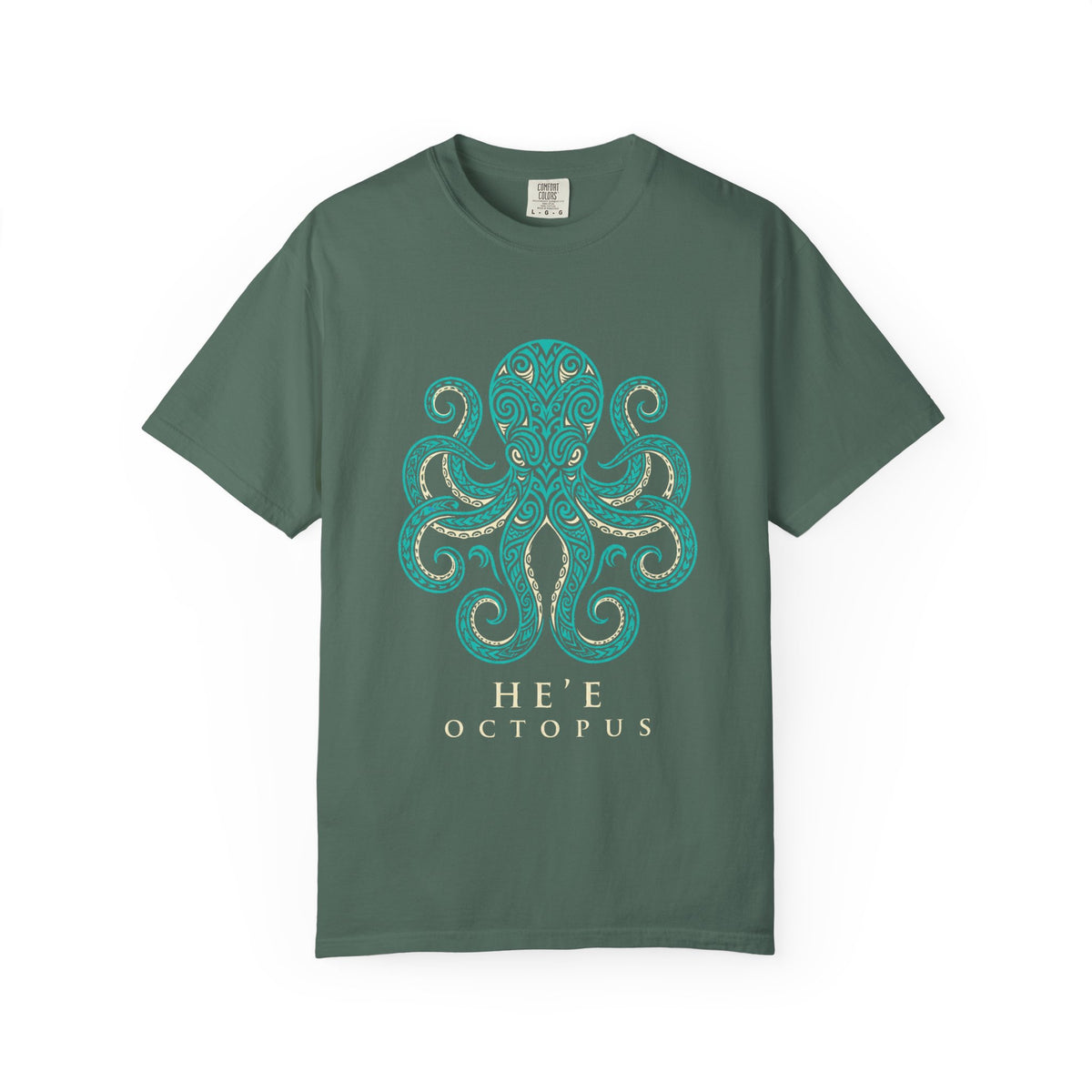 Hee Octopus Polynesian Tribal Hawaii Graphic T-Shirt