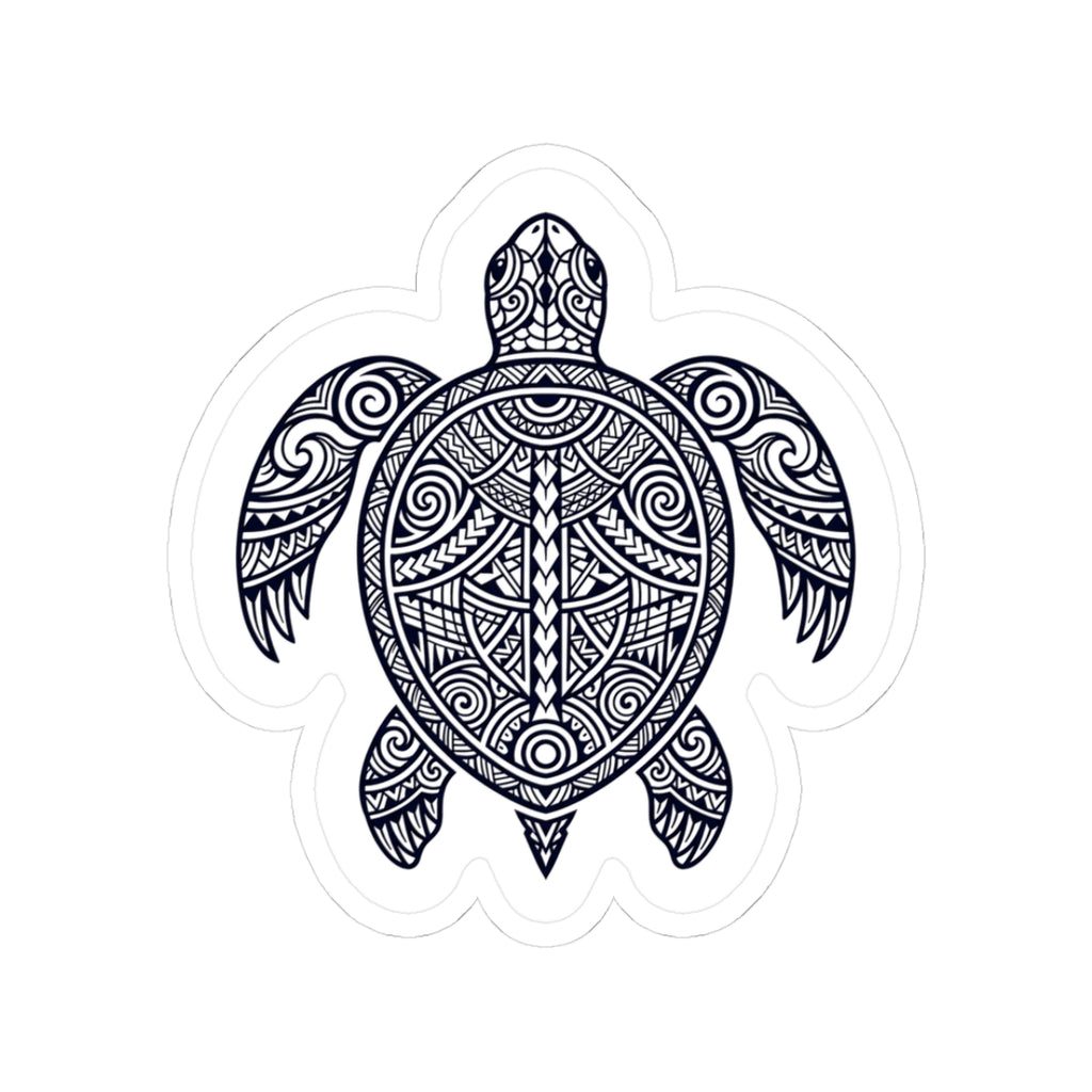 Tribal Sea Turtle Honu Sticker