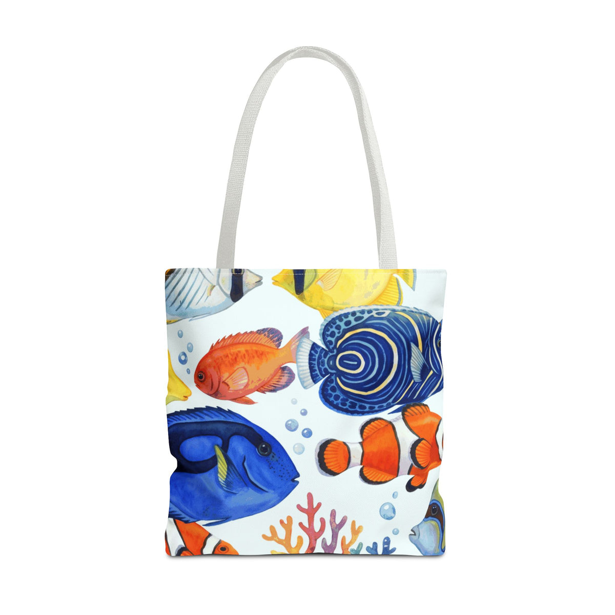 Tropical Reef Fish Hawaiian All-Over Tote Bag