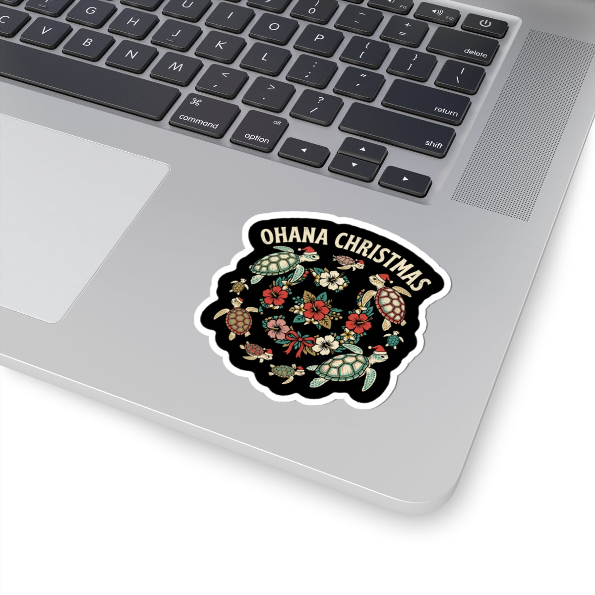 Ohana Christmas Hawaiian Christmas Sticker