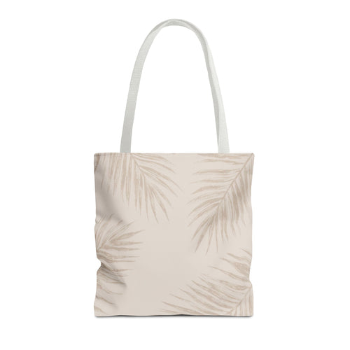 Boho Palm Leaves Hawaiian All-Over Tote Bag