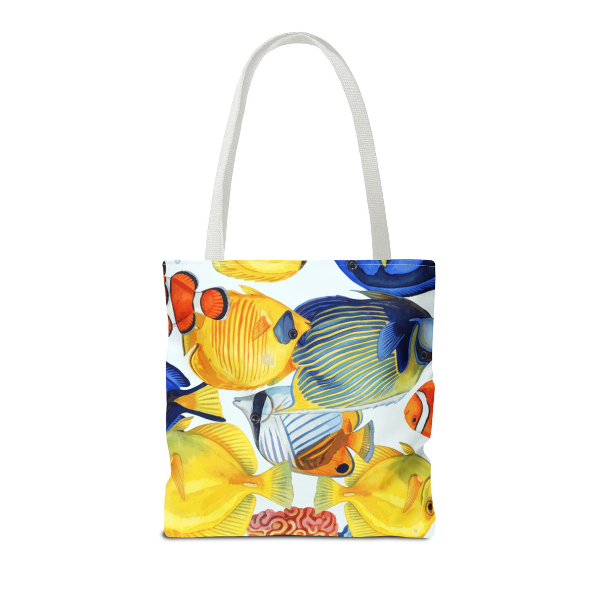 Tropical Reef Fish Hawaiian All-Over Tote Bag