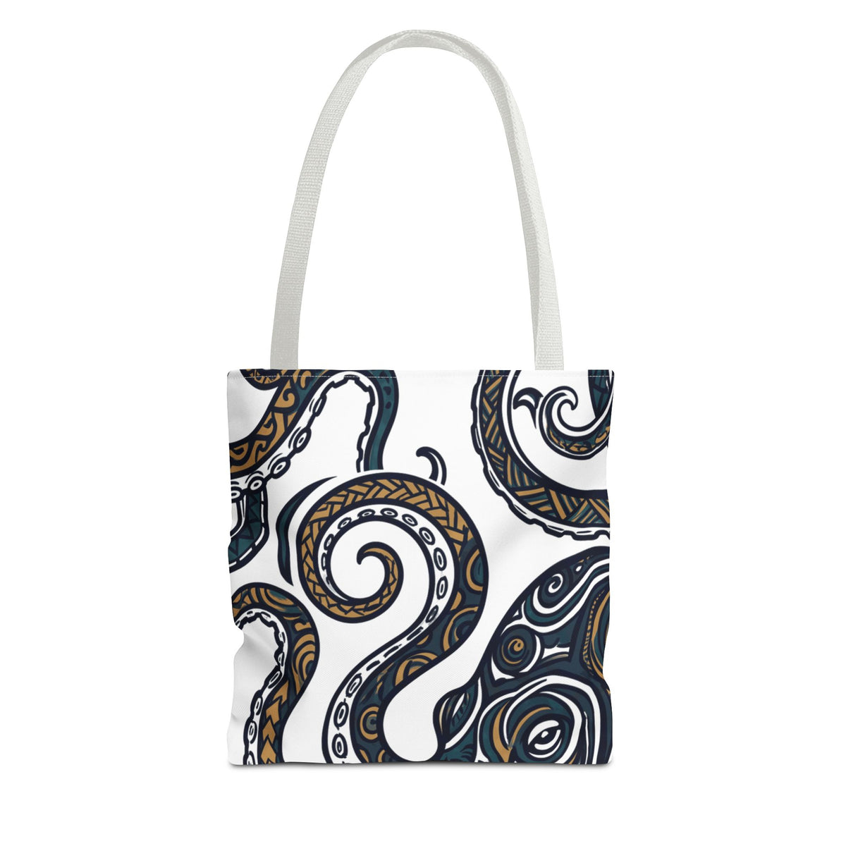 Hee Octopus Tattoo Hawaiian All-Over Tote Bag