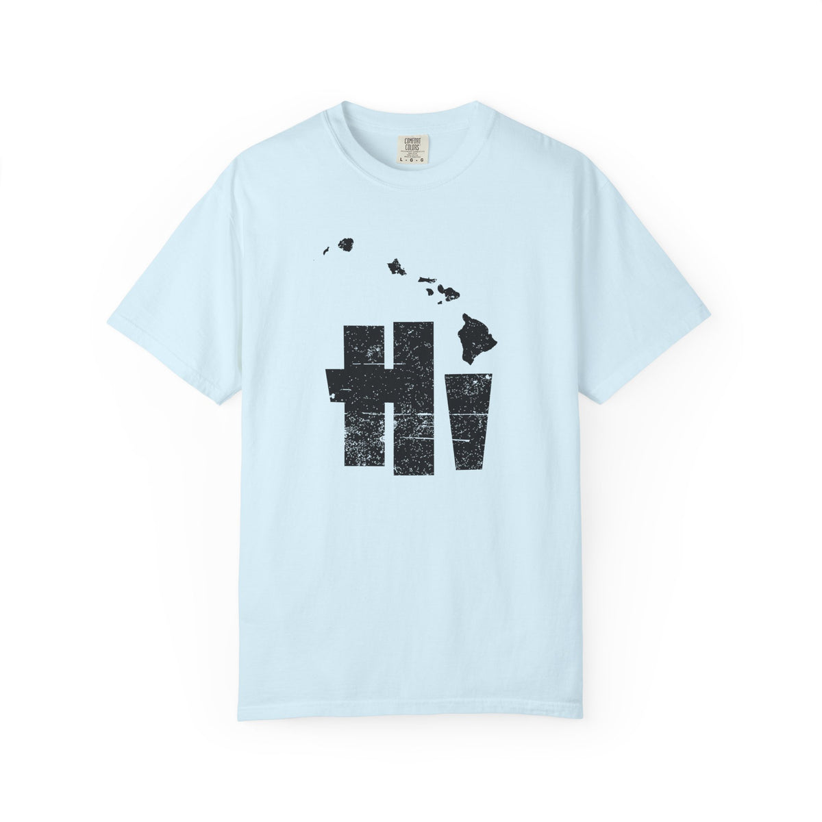 Hawaii HI State Map T-Shirt