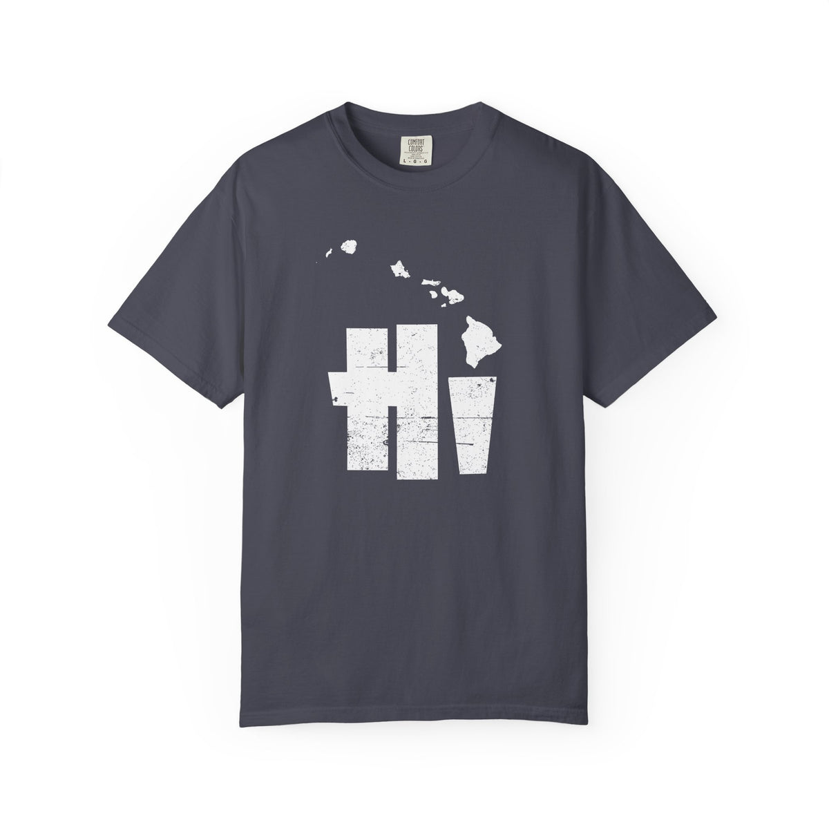 Hawaii HI State Map T-Shirt