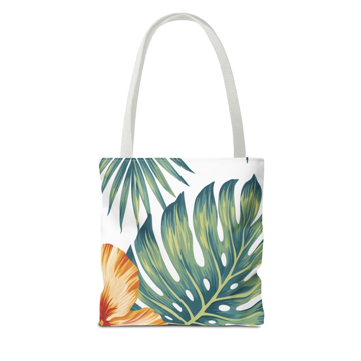 Tropical Pattern Hawaiian All-Over Tote Bag