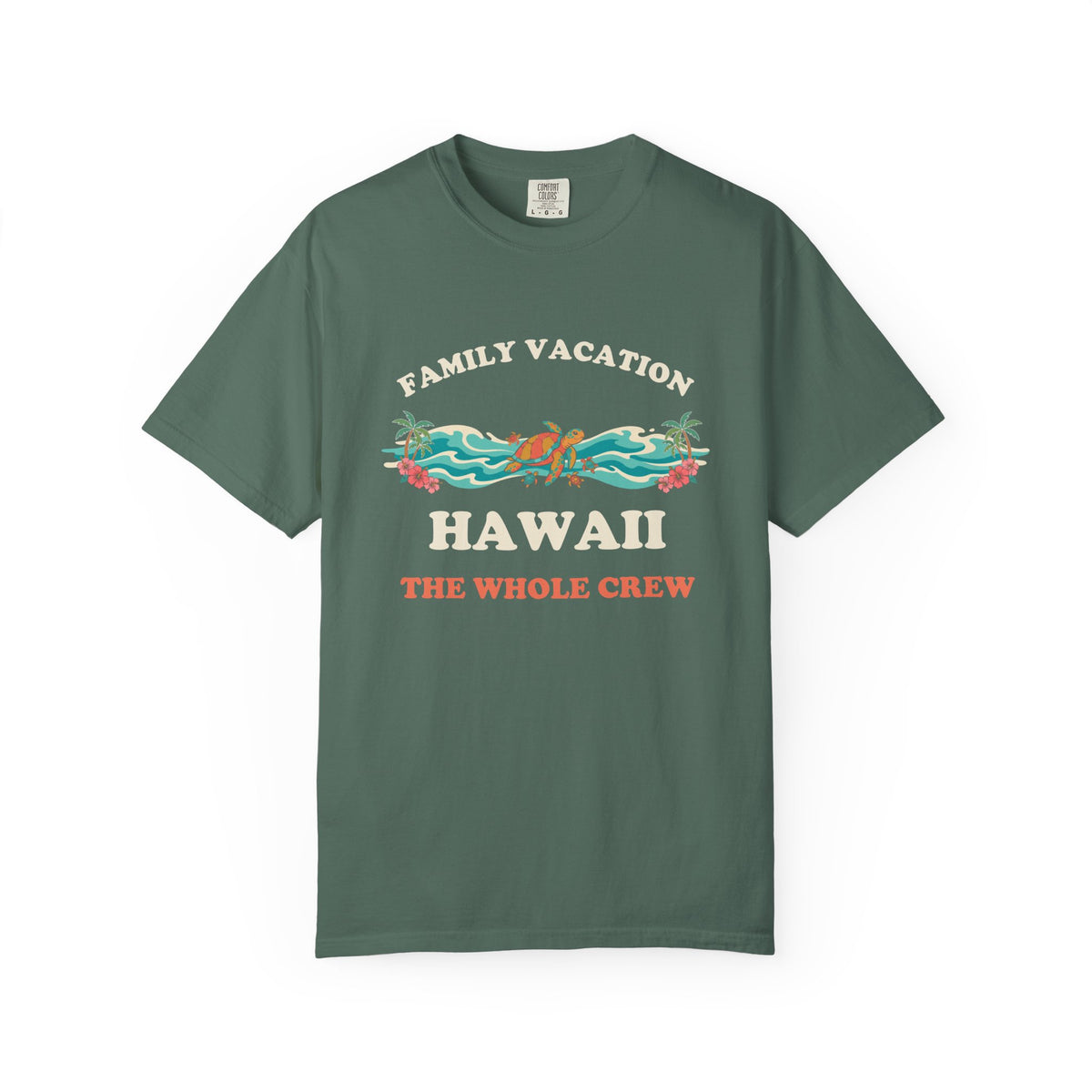 Hawaii Family Vacation Matching Group Sea Turtle T-Shirt