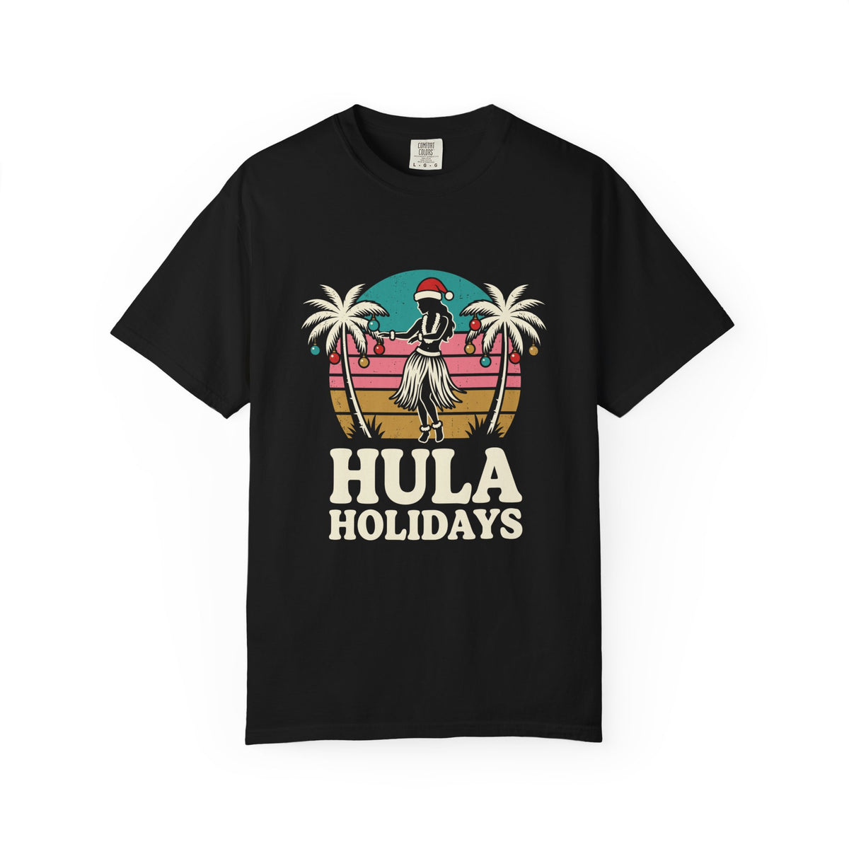 Hula Holidays Hawaiian Christmas T-Shirt