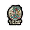 Slippahs Hawaiian Christmas Sticker