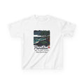 Punaluu Black Sand Beach Big Island Hawaii Vintage Travel Graphic Kids T-Shirt