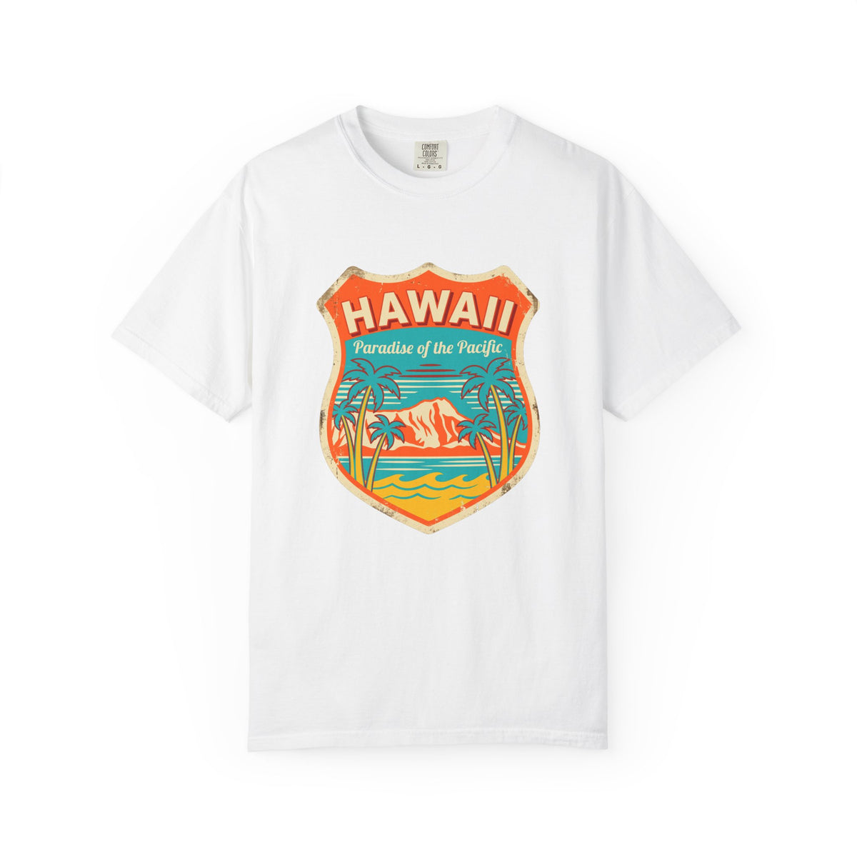 Hawaii Paradise of the Pacific Vintage Travel T-Shirt