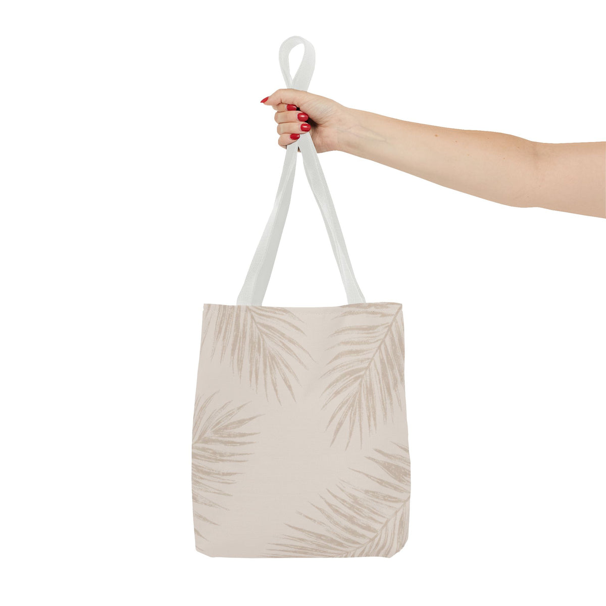 Boho Palm Leaves Hawaiian All-Over Tote Bag