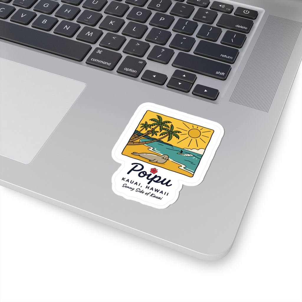 Poipu Hawaii Sticker