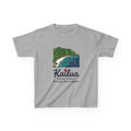 Kailua Beach Oahu Hawaii Vintage Travel Graphic Kids T-Shirt