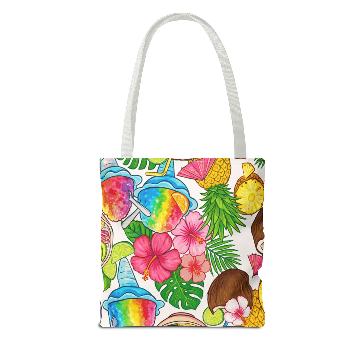 Tropical Treats Hawaiian All-Over Tote Bag