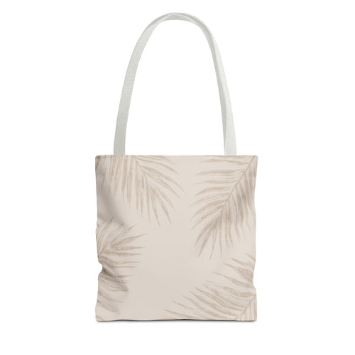 Boho Palm Leaves Hawaiian All-Over Tote Bag