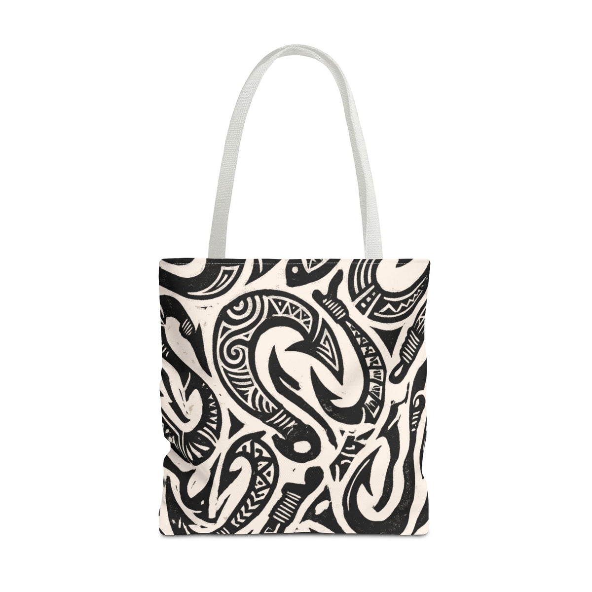 Makau Fish Hooks Hawaiian All-Over Tote Bag