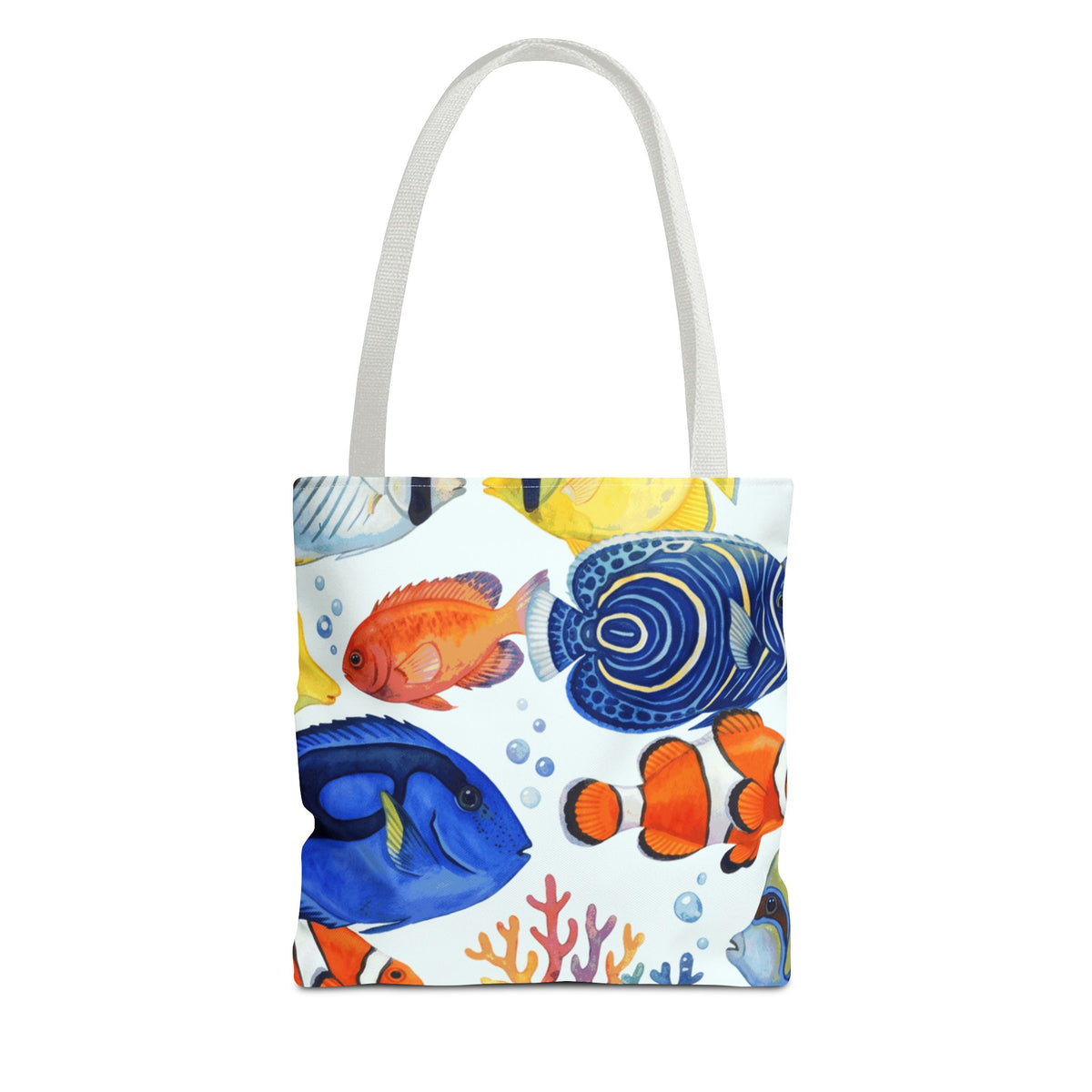 Tropical Reef Fish Hawaiian All-Over Tote Bag