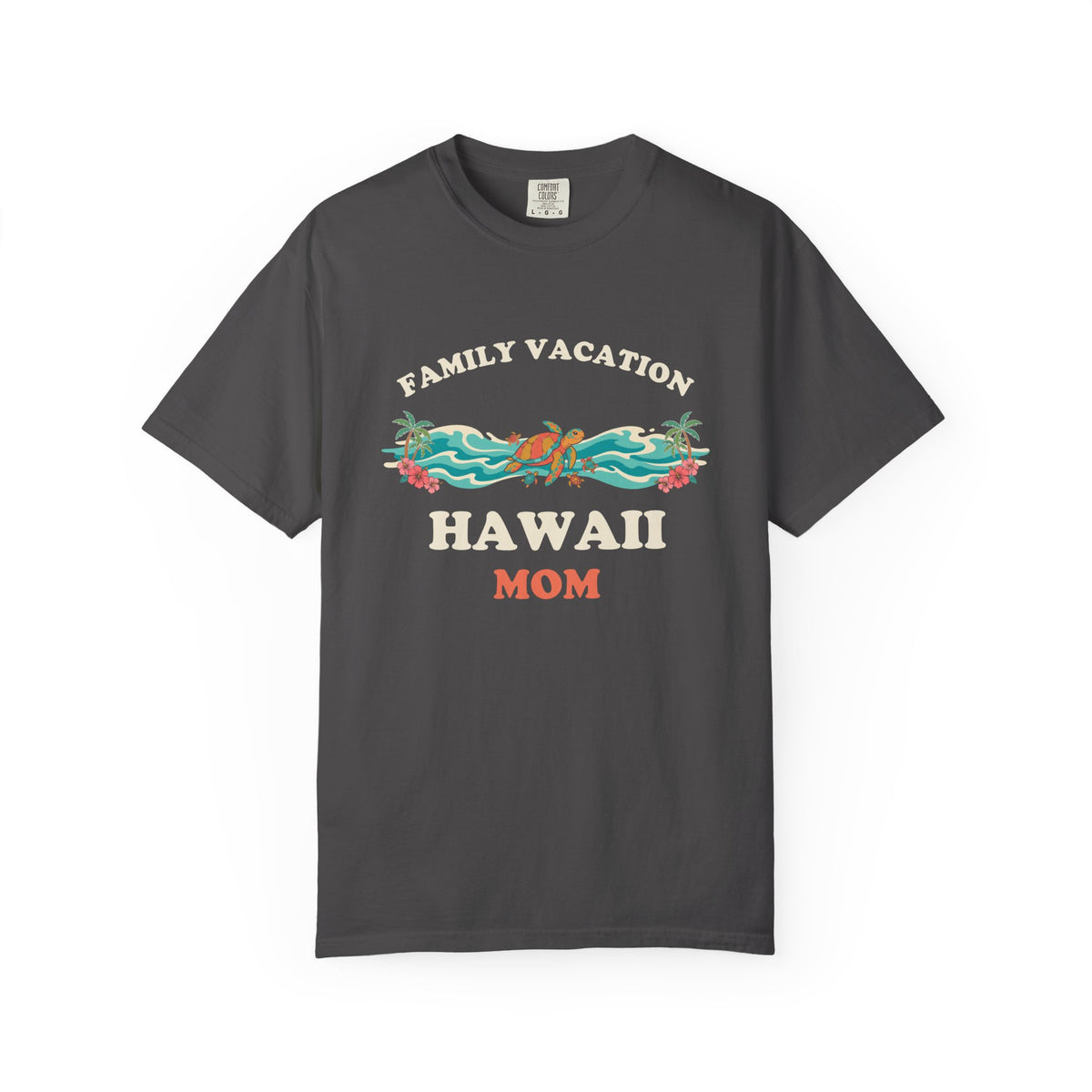Hawaii Family Vacation Mom Matching Sea Turtle T-Shirt