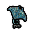 Polynesian Manta Family Grandpa Sticker