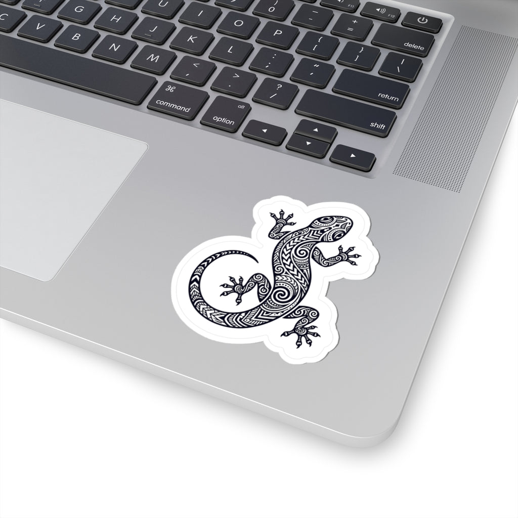 Tribal Gecko Hawaii Sticker