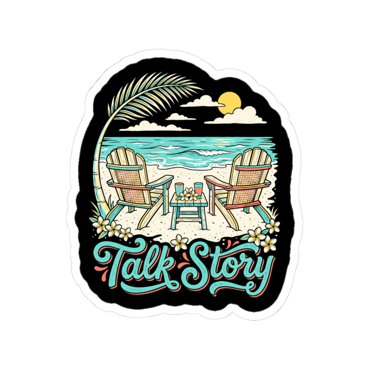 Talk Story Hawaii Sticker