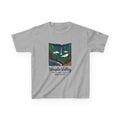 Waipio Valley Big Island Hawaii Vintage Travel Graphic Kids T-Shirt