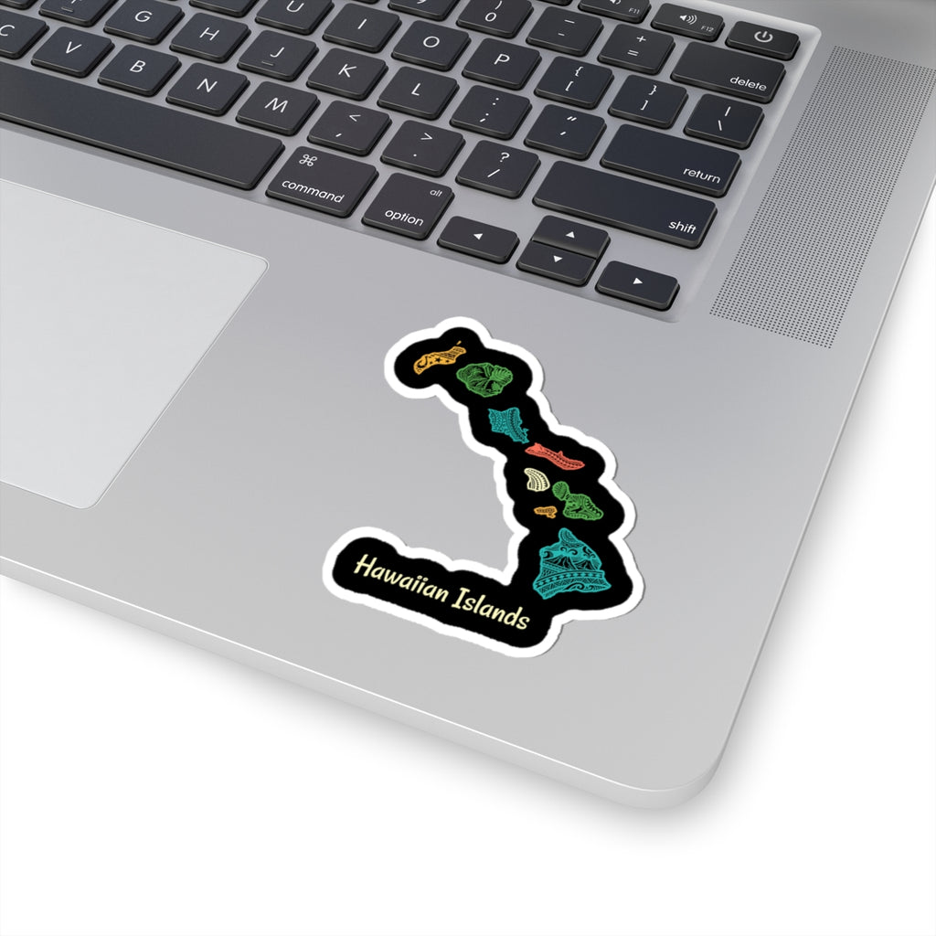 Hawaiian Islands Chain Sticker